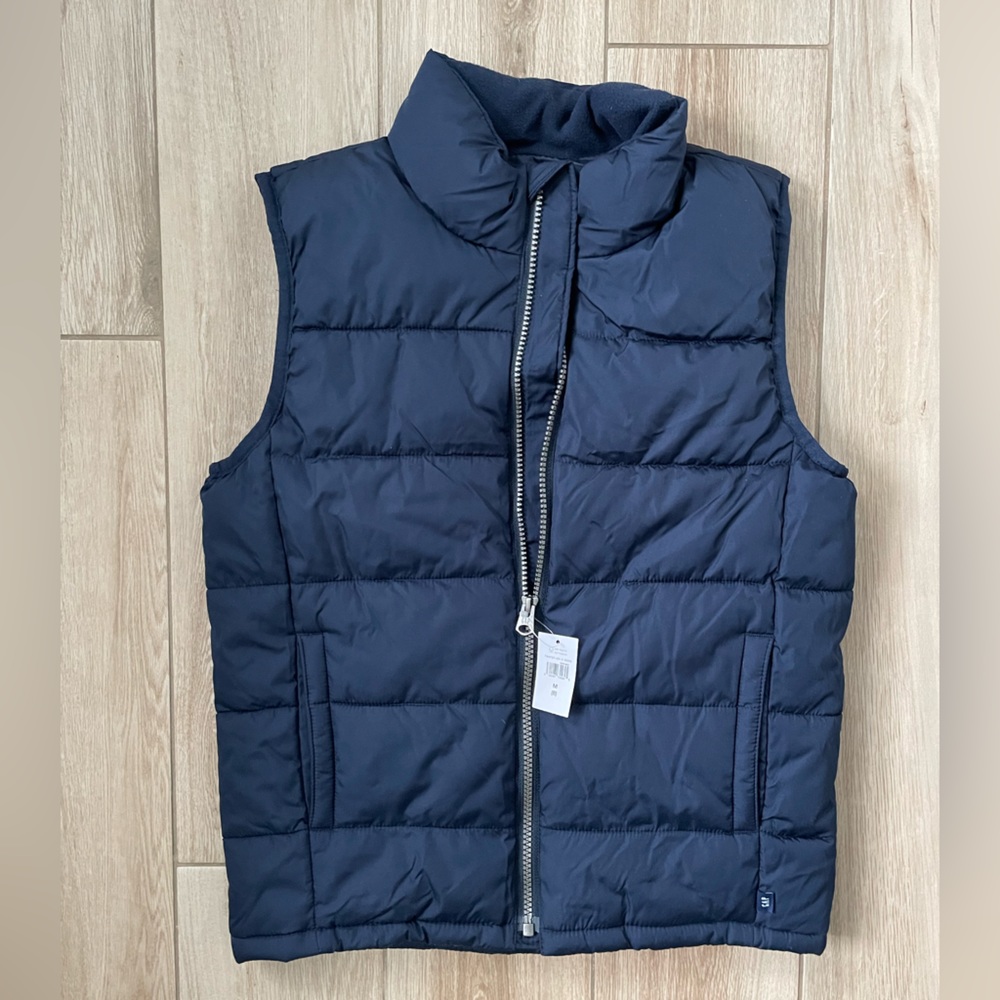 NWT Navy Blue GAP Boys Vest